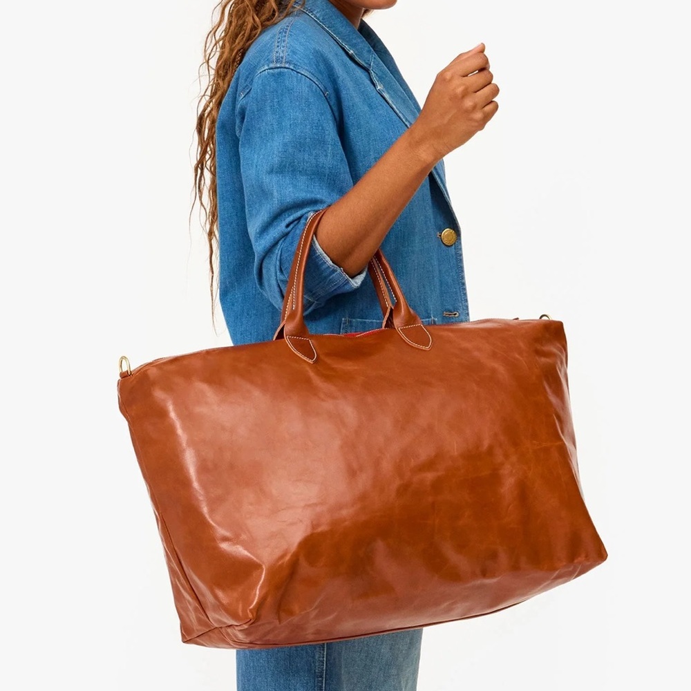 Clare V, Weekender, camel leather - Picture 2 of 16